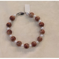 Dabīgo akmeņu rokassprādze